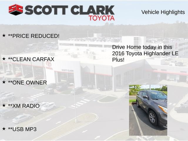 Used 2016 Toyota Highlander Plus AWD/4WD image 9