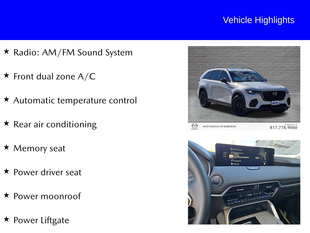 New 2026 MAZDA CX-70 3.3 Turbo w/ Preferred Package AWD/4WD image 9