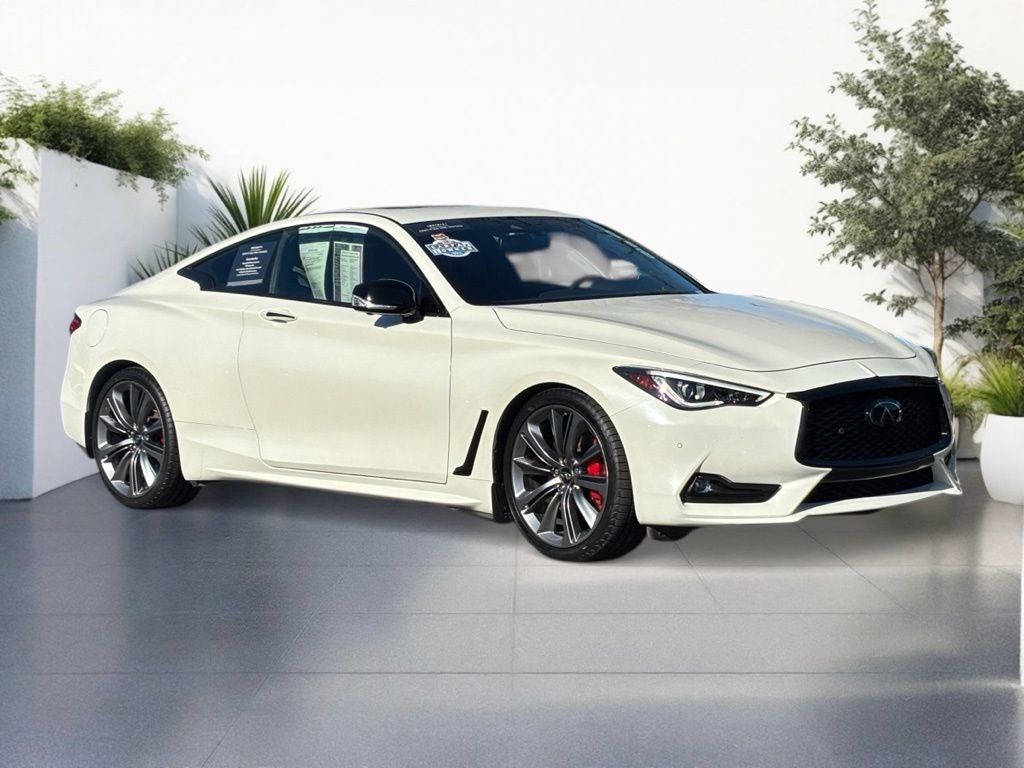 Used 2022 INFINITI Q60 Red Sport 400 w/ Cargo Package image 1