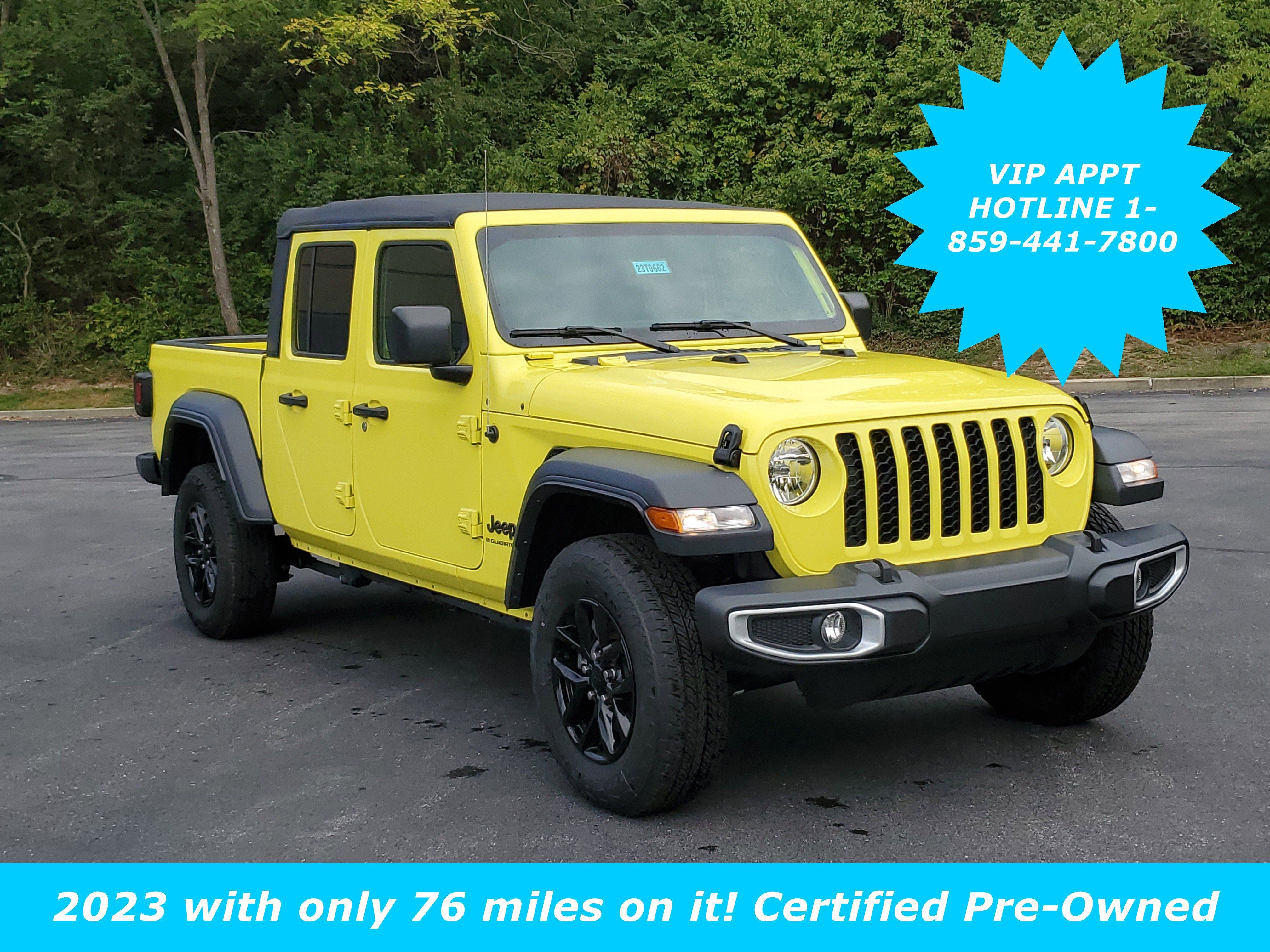 Certified 2023 Jeep Gladiator Sport