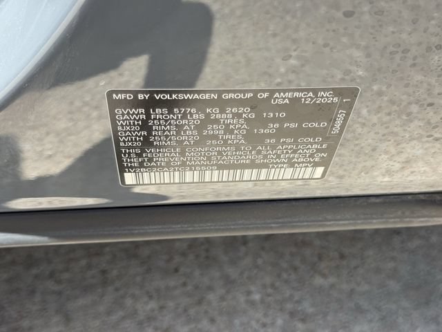 New 2026 Volkswagen Atlas Cross Sport SEL AWD/4WD image 29