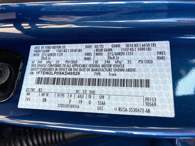 New 2025 Ford F150 STX w/ Equipment Group 200A image 16