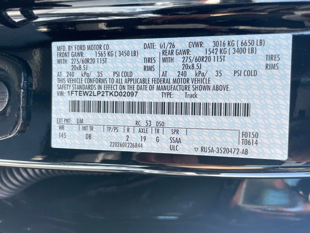 New 2026 Ford F150 STX w/ Equipment Group 200A AWD/4WD image 41