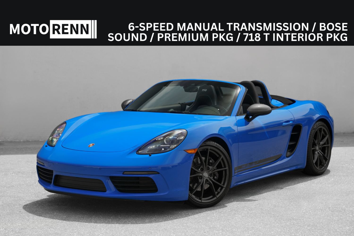 Used 2022 Porsche 718 Boxster RWD image 1