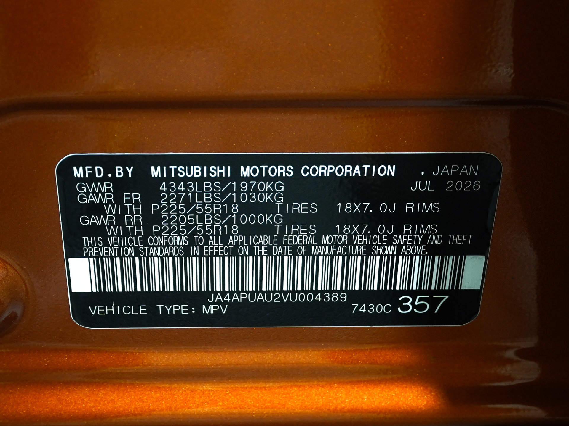 New 2027 Mitsubishi Outlander Sport ES FWD image 21