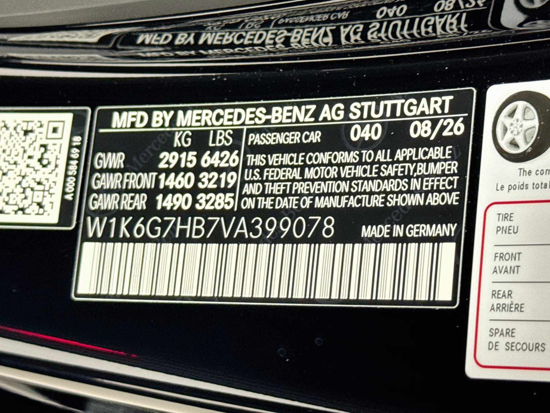 New 2027 Mercedes-Benz S 580 4MATIC Sedan image 35