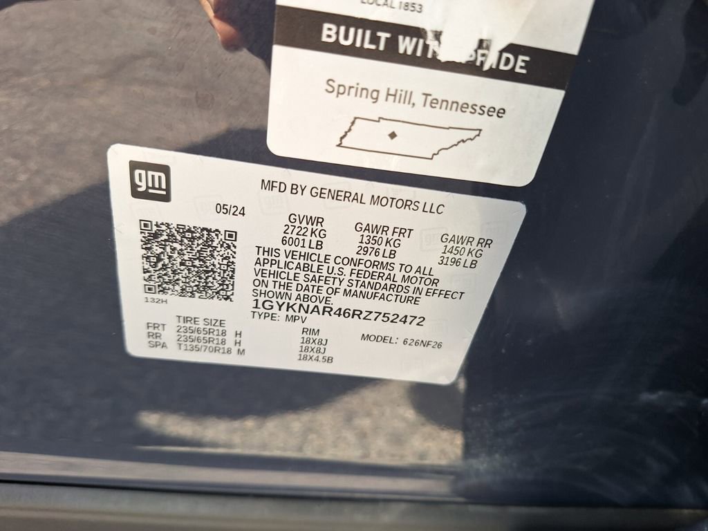 Certified 2024 Cadillac XT5 Luxury FWD image 31