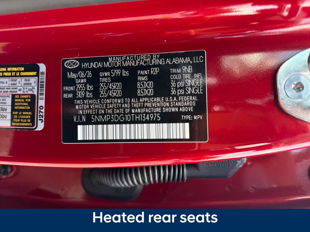 New 2026 Hyundai Santa Fe Limited AWD/4WD image 31