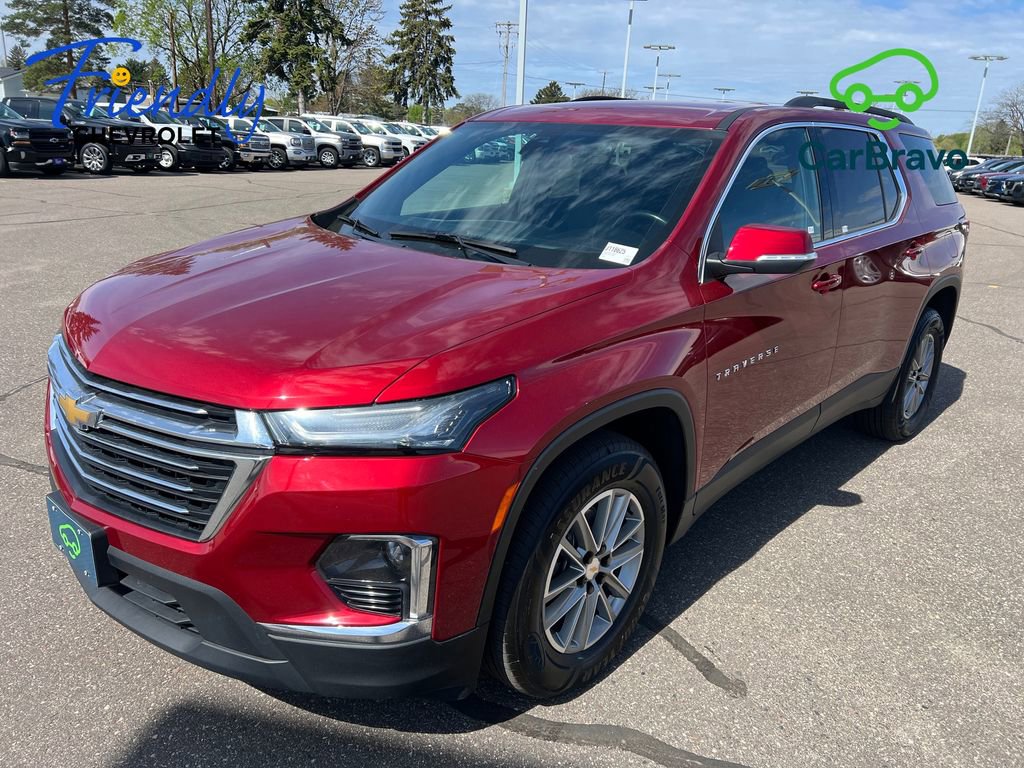 Certified 2022 Chevrolet Traverse LT w/ LPO, Floor Liner Package AWD/4WD image 1