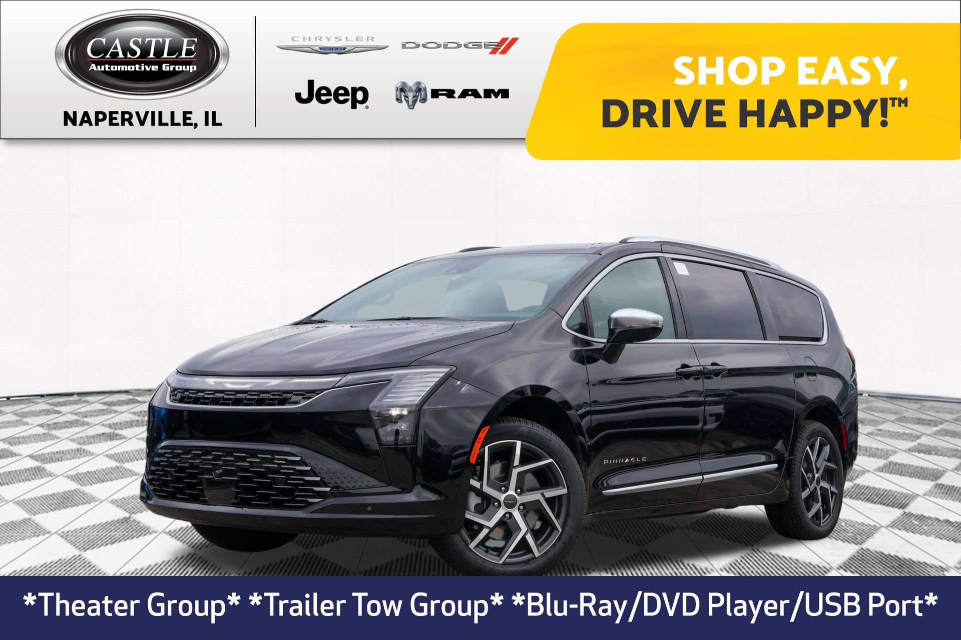 New 2027 Chrysler Pacifica Pinnacle w/ Theater Group