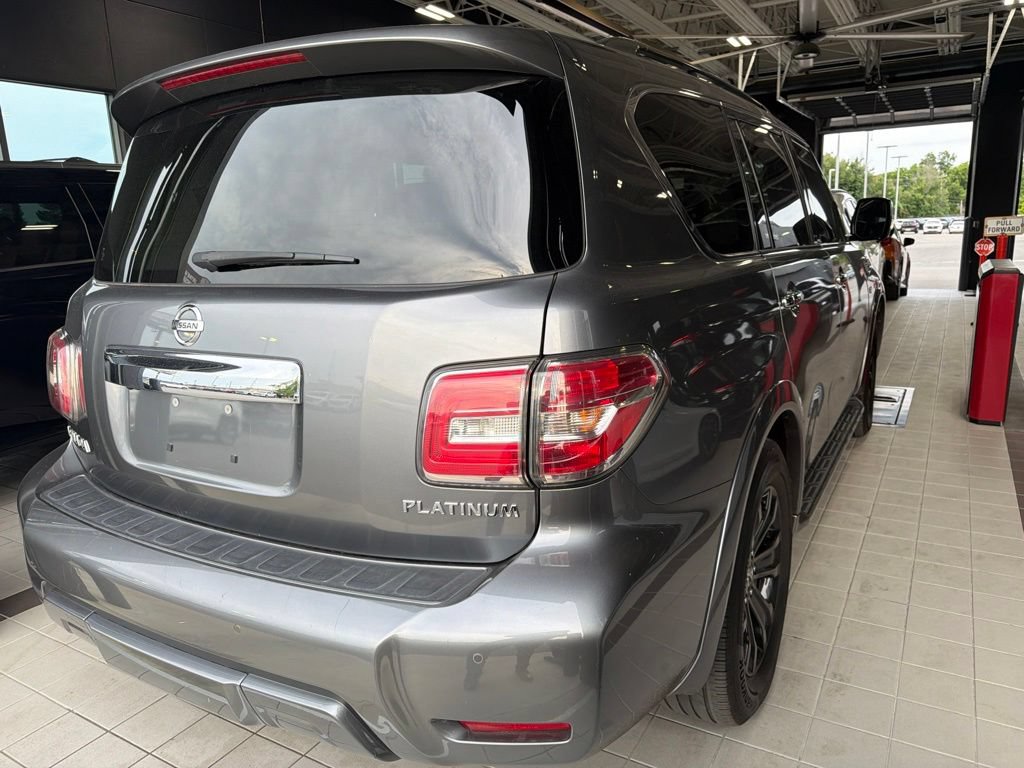 Used 2019 Nissan Armada Platinum w/ Captain's Chairs Package RWD image 3