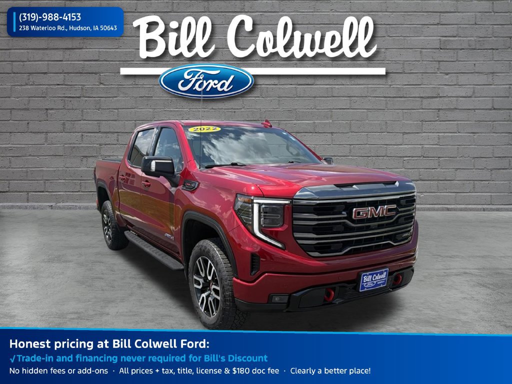 Used 2022 GMC Sierra 1500 AT4 w/ AT4 Premium Package AWD/4WD image 1