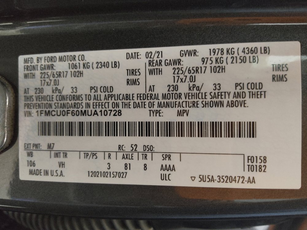 Used 2021 Ford Escape S image 33
