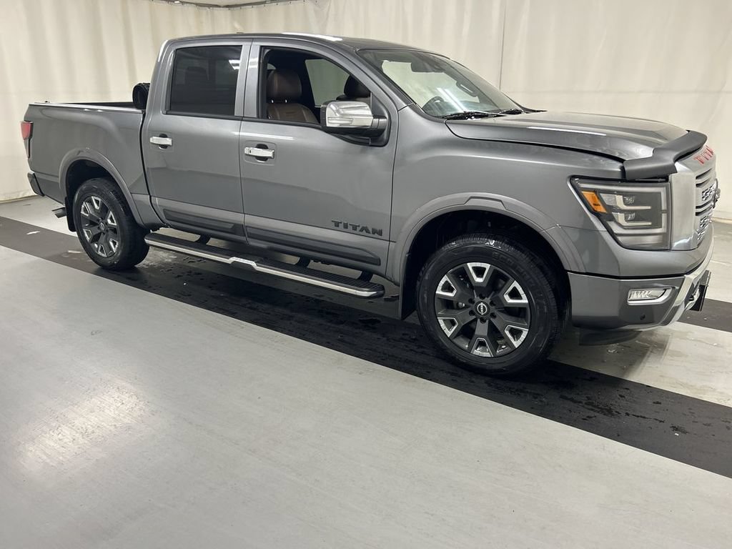 Used 2023 Nissan Titan Platinum Reserve w/ Moonroof Package AWD/4WD image 2