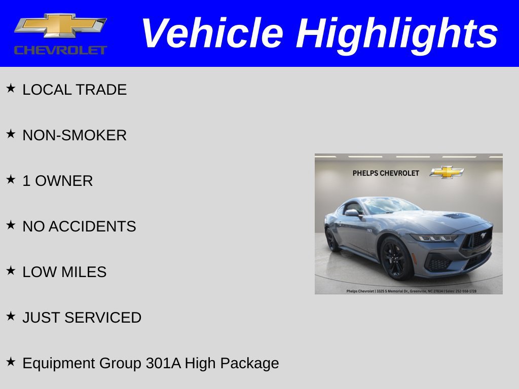 Used 2024 Ford Mustang GT RWD image 2