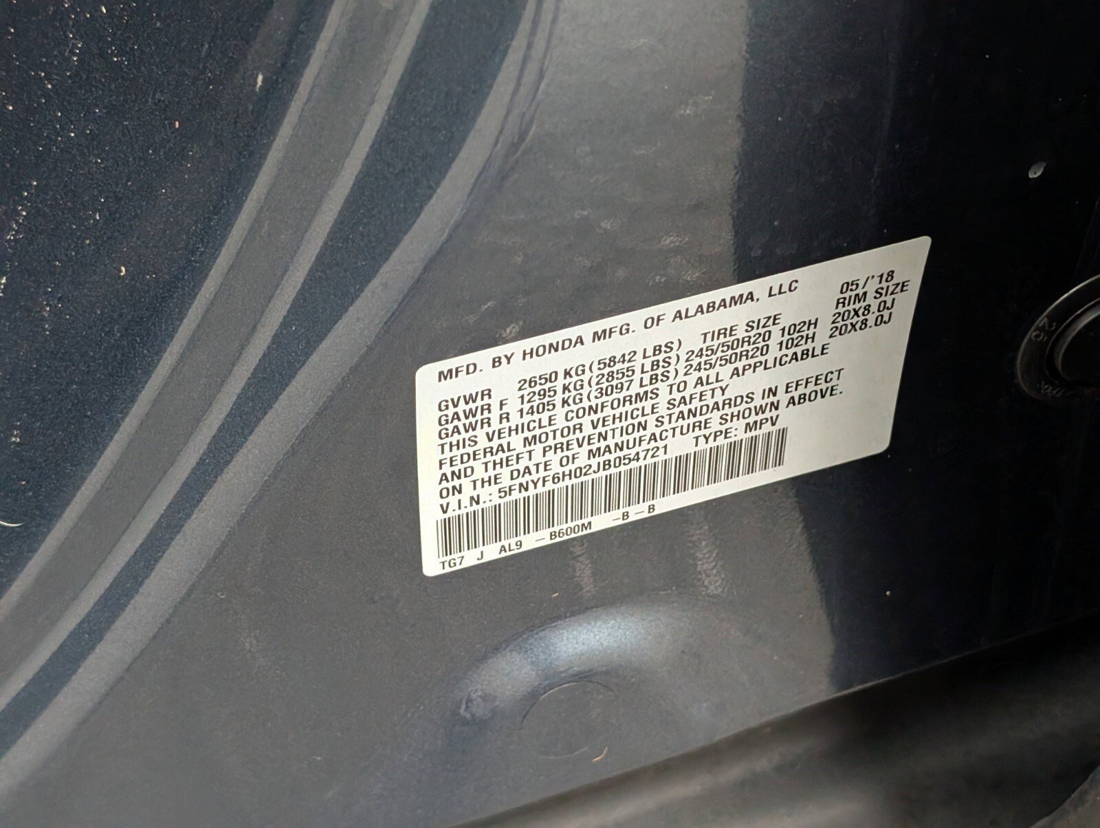 Used 2018 Honda Pilot Elite image 34