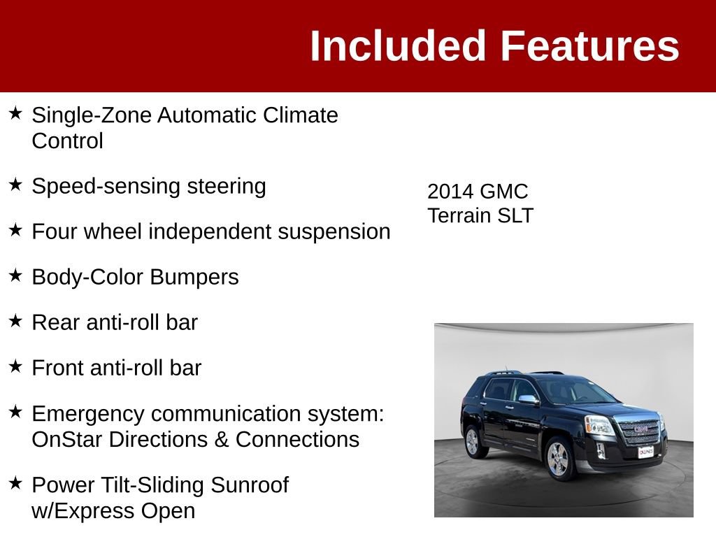Used 2014 GMC Terrain SLT AWD/4WD image 4