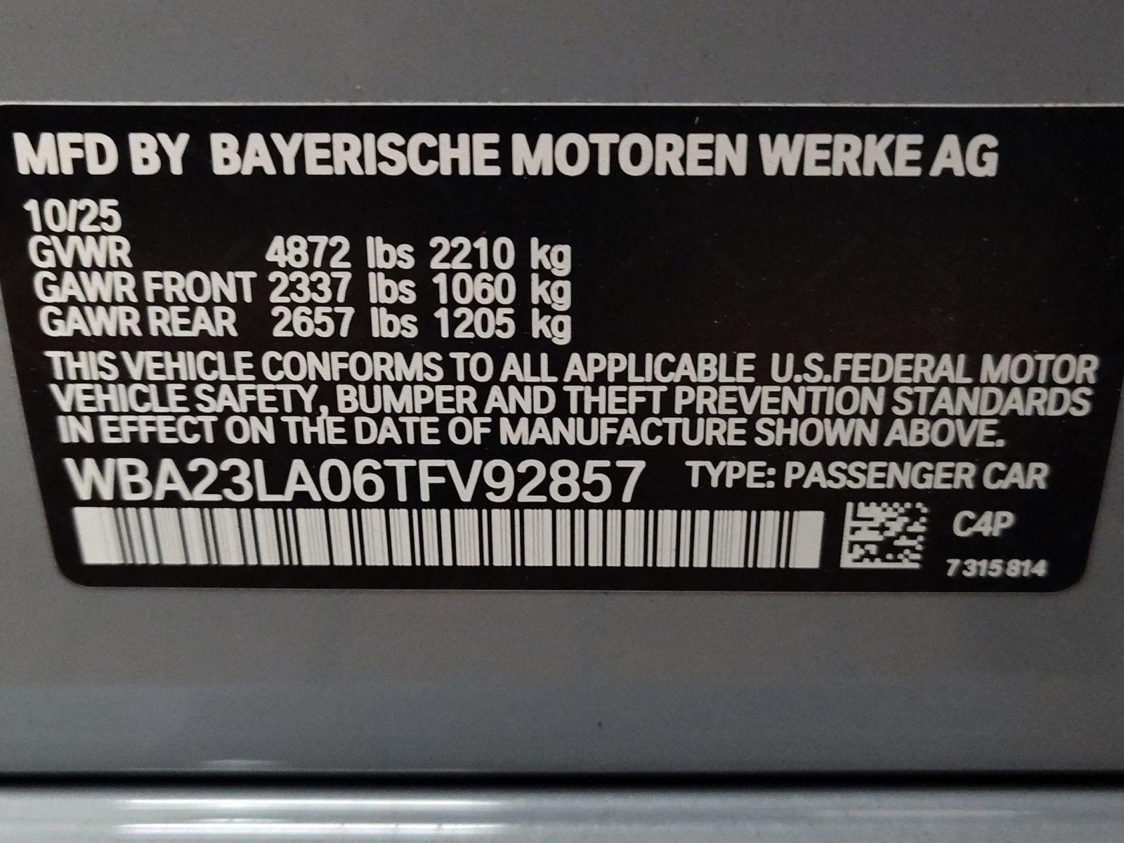Used 2026 BMW 330i xDrive Sedan w/ M Sport Package AWD/4WD image 18
