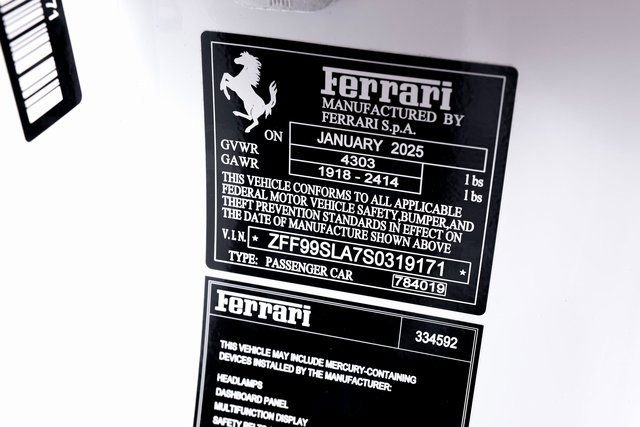 Certified 2025 Ferrari 296 GTB image 58