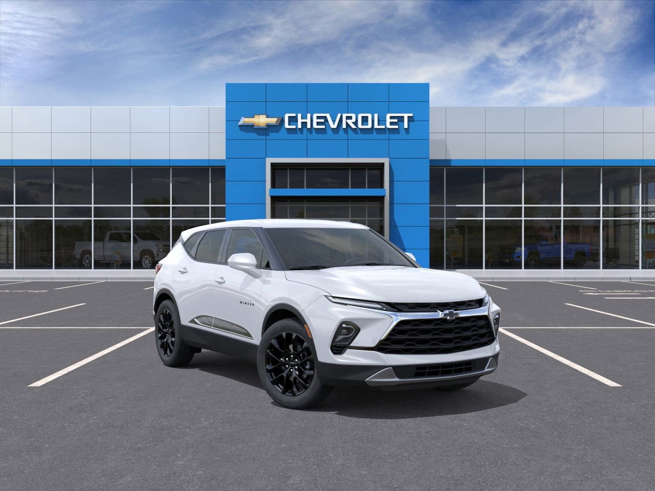 New 2025 Chevrolet Blazer LT w/ LPO, Black Sport Package