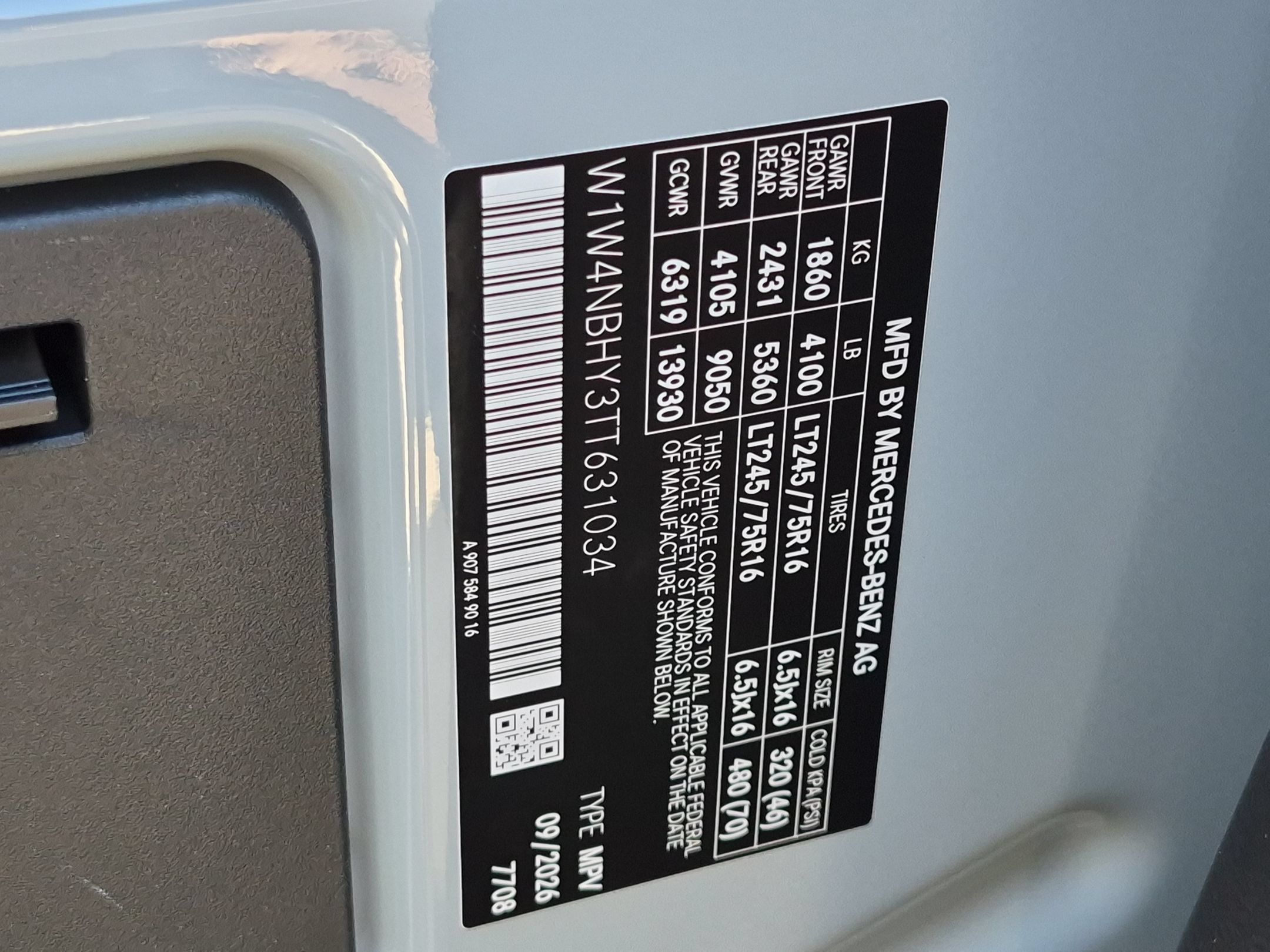New 2026 Mercedes-Benz Sprinter 2500 image 34
