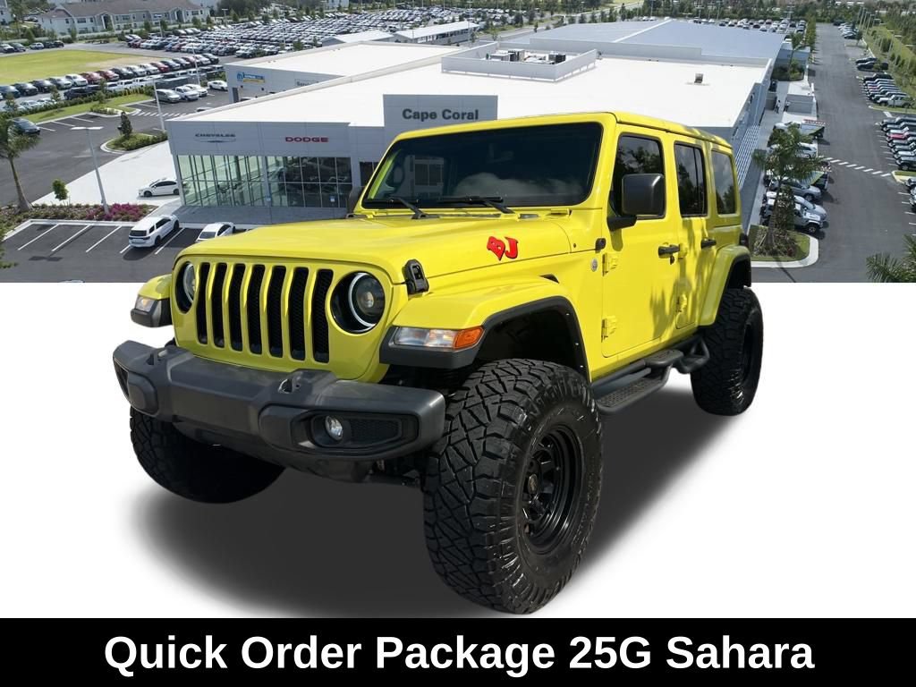 Used 2023 Jeep Wrangler Unlimited Sahara AWD/4WD image 3
