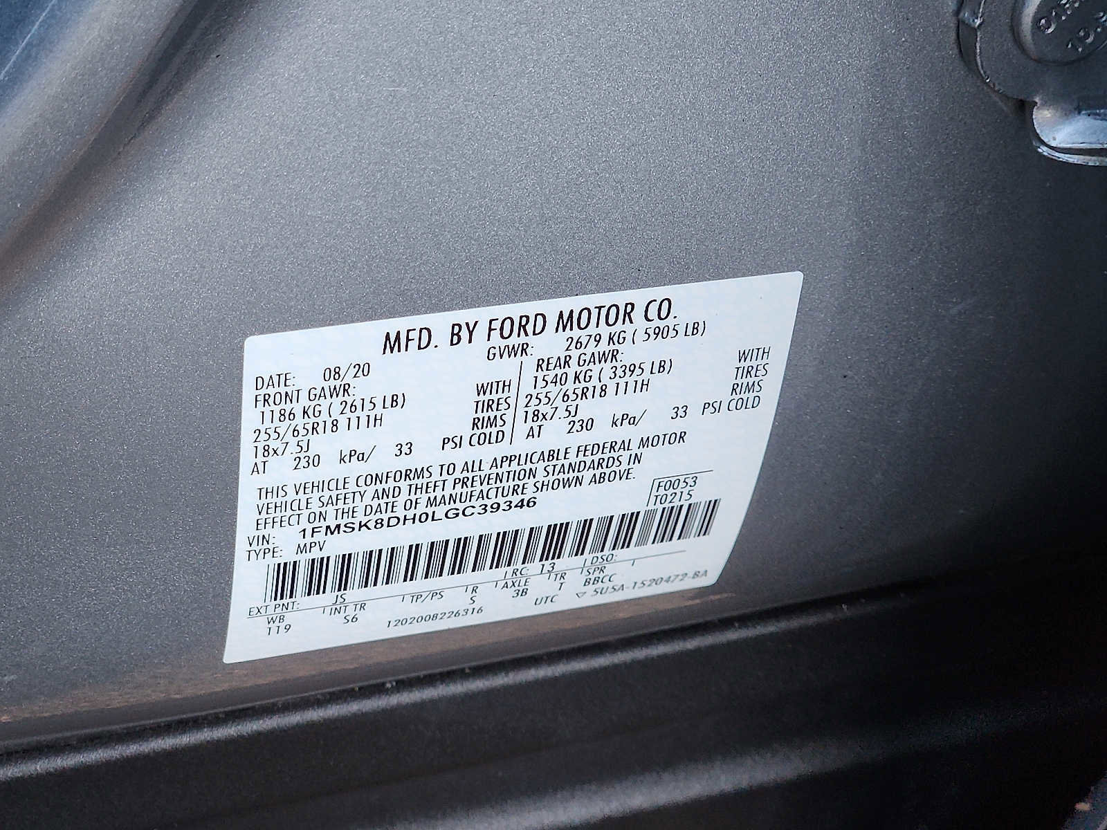 Used 2020 Ford Explorer XLT w/ Equipment Group 202A image 27