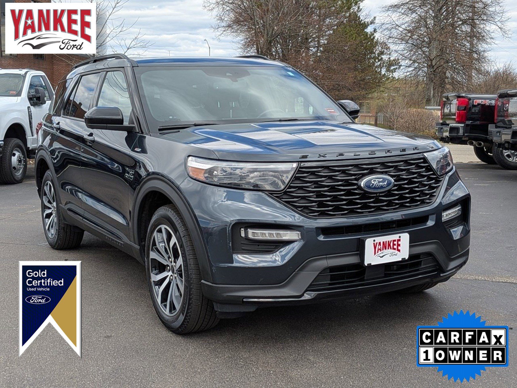 Certified 2022 Ford Explorer ST-Line w/ Class IV Trailer Tow Package AWD/4WD image 1