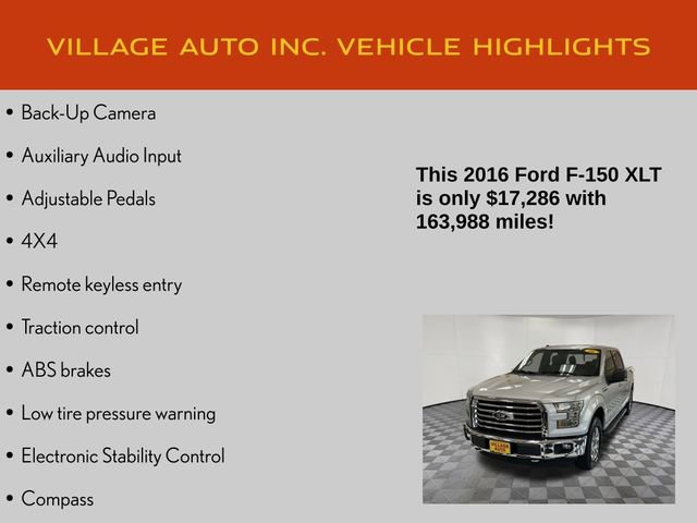 Used 2016 Ford F150 XLT w/ Equipment Group 302A Luxury image 21