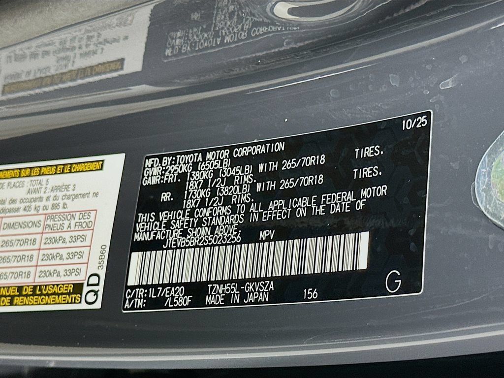Certified 2025 Toyota 4Runner TRD Off-Road Premium AWD/4WD image 33