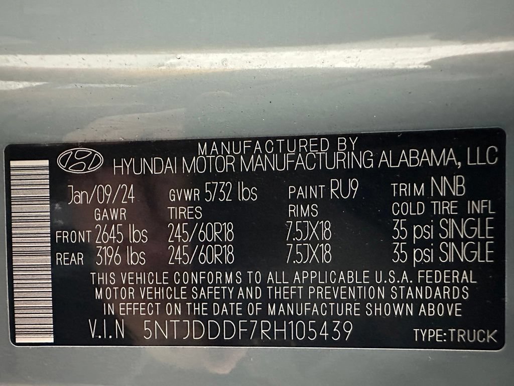 Used 2024 Hyundai Santa Cruz XRT AWD/4WD image 11