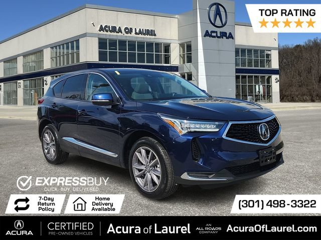 Certified 2023 Acura RDX w/ Technology Package AWD/4WD image 1
