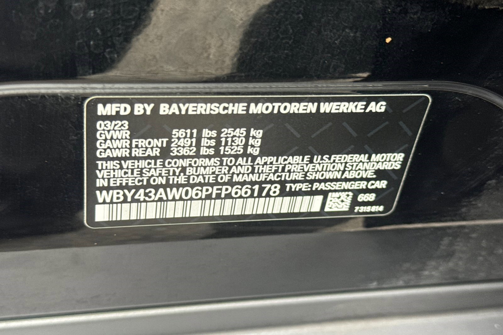 Certified 2023 BMW i4 eDrive35 w/ Parking Assistance Package RWD image 17