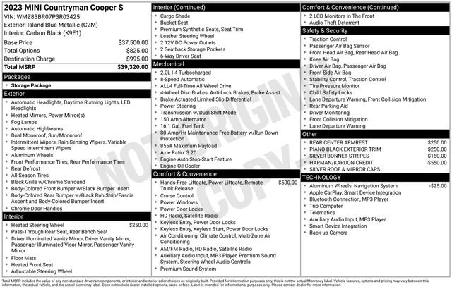 Used 2023 MINI Cooper Countryman S image 39