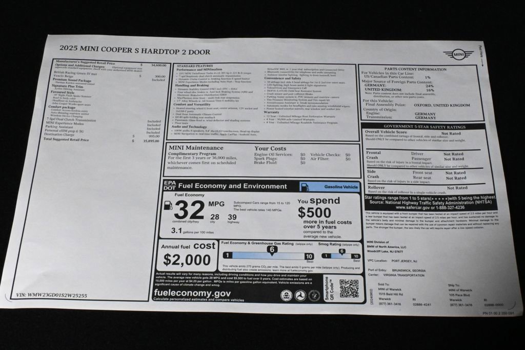 Used 2025 MINI Cooper S image 37