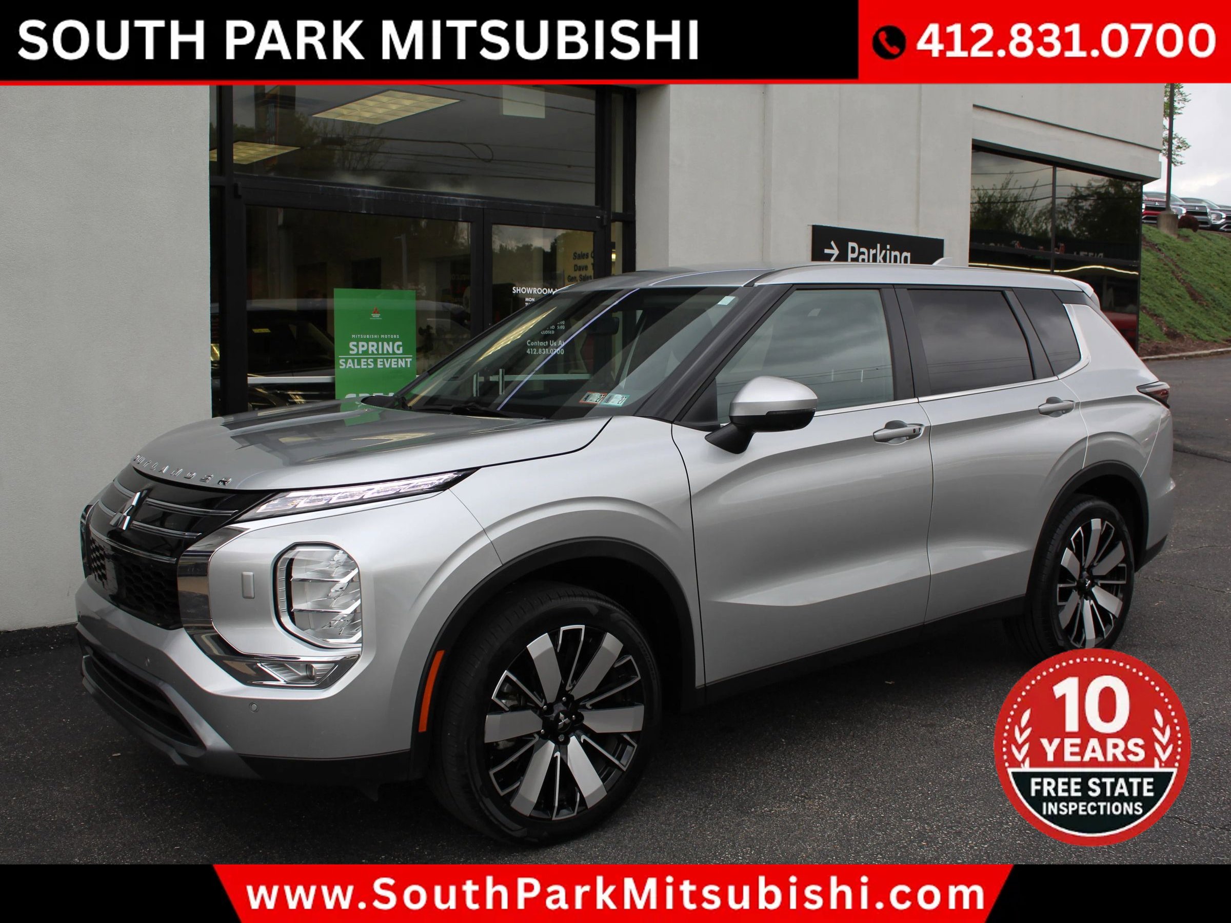 Used 2025 Mitsubishi Outlander SE AWD/4WD image 2