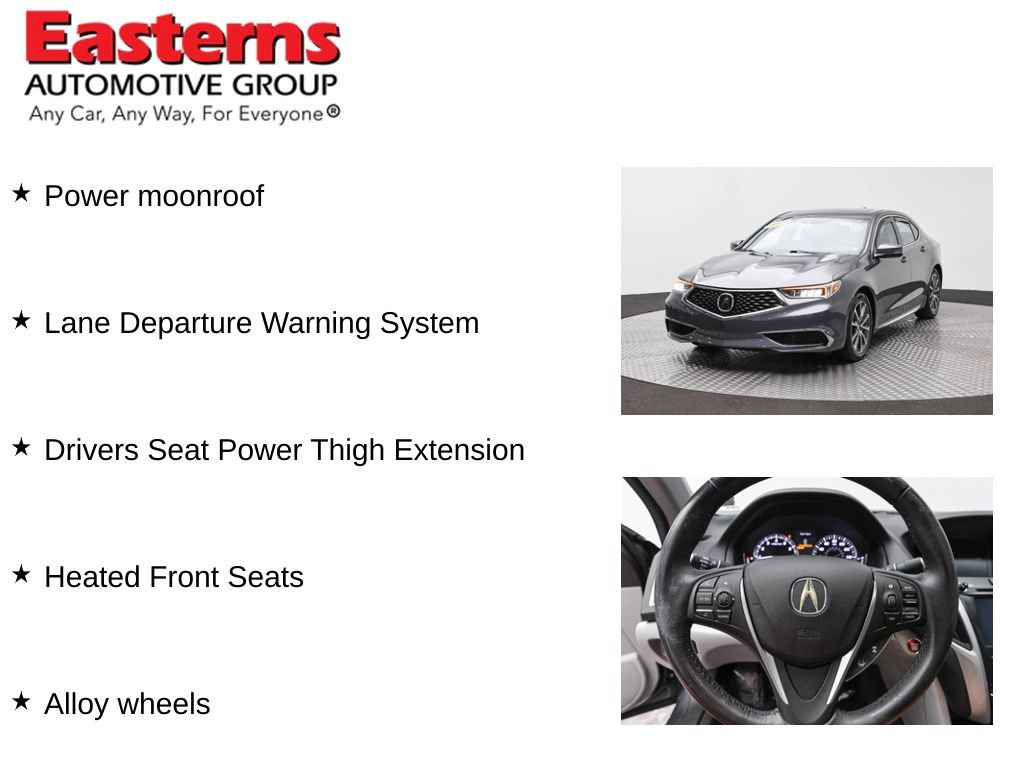 Used 2018 Acura TLX w/ Technology Package FWD image 13