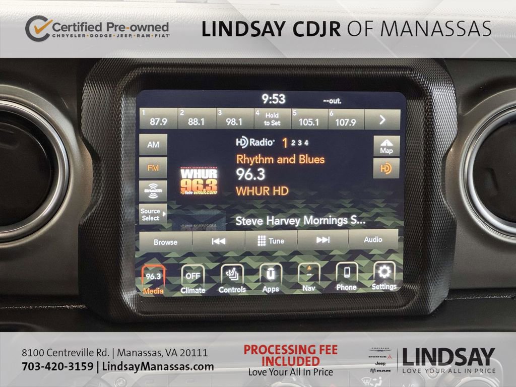 Certified 2022 Jeep Wrangler Unlimited Sahara w/ Cold Weather Group AWD/4WD image 24