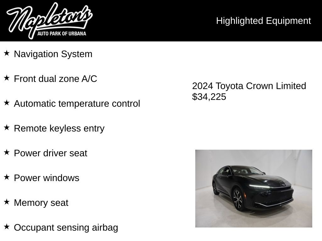 Used 2024 Toyota Crown AWD/4WD image 15