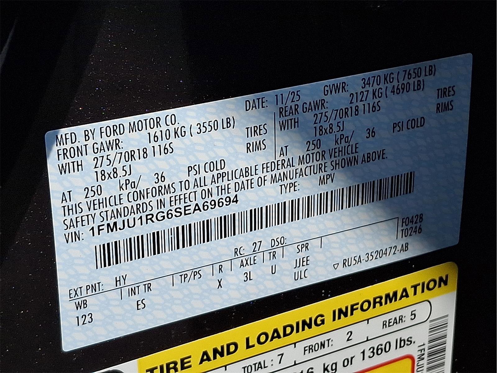 New 2025 Ford Expedition Tremor AWD/4WD image 33