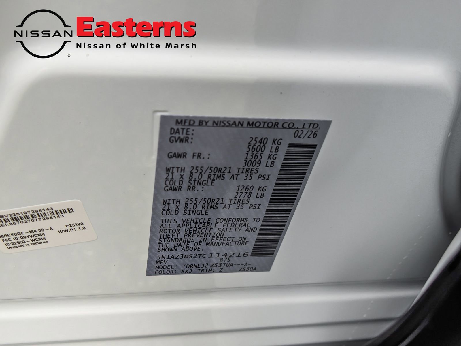 New 2026 Nissan Murano Platinum w/ Cargo Package AWD/4WD image 29