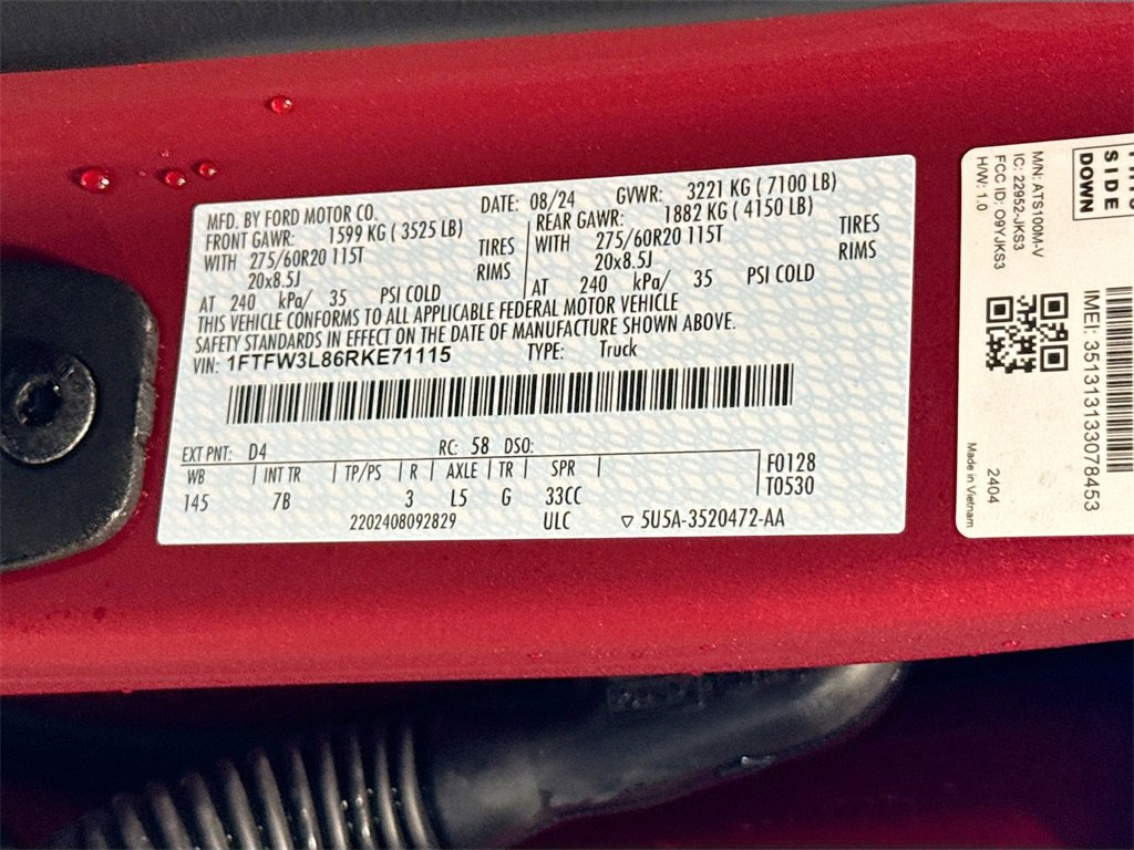 Used 2024 Ford F150 XLT w/ Equipment Group 303A High image 24