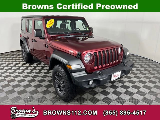 Used 2022 Jeep Wrangler Unlimited Sport AWD/4WD image 1