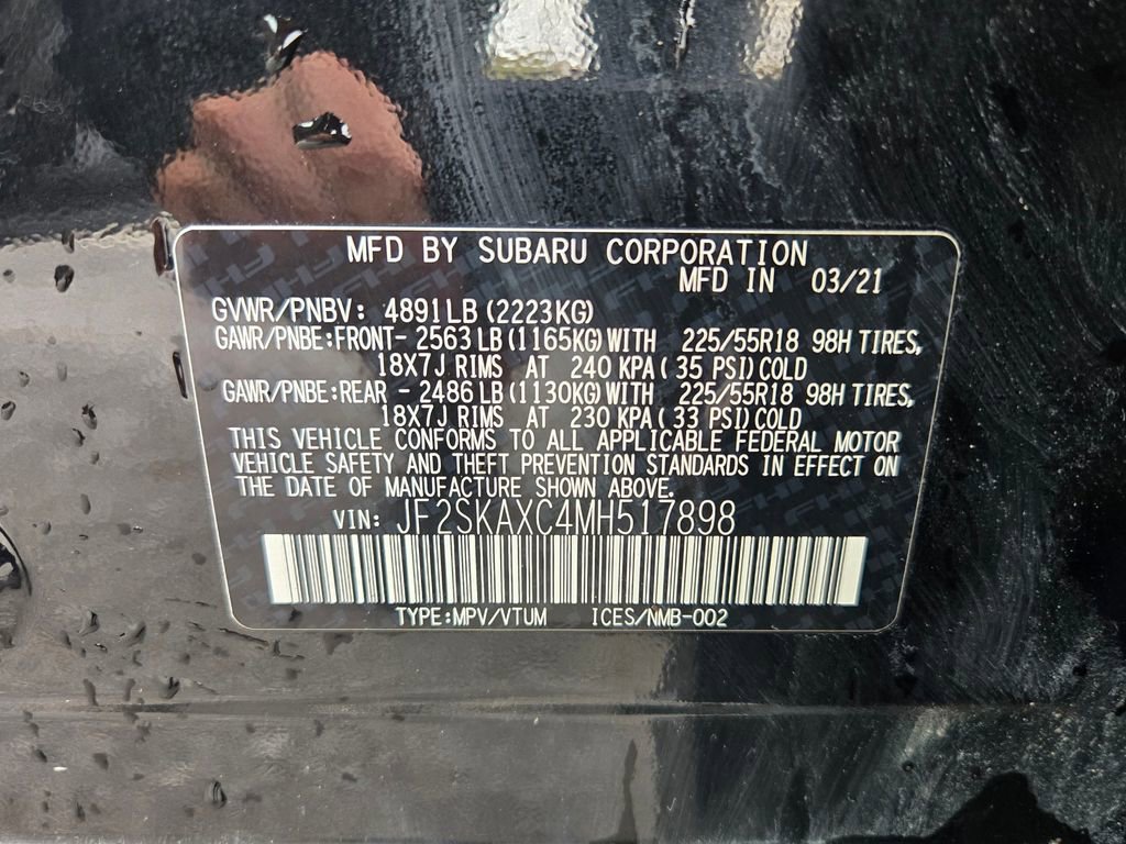 Used 2021 Subaru Forester Touring w/ Popular Package #2 image 33