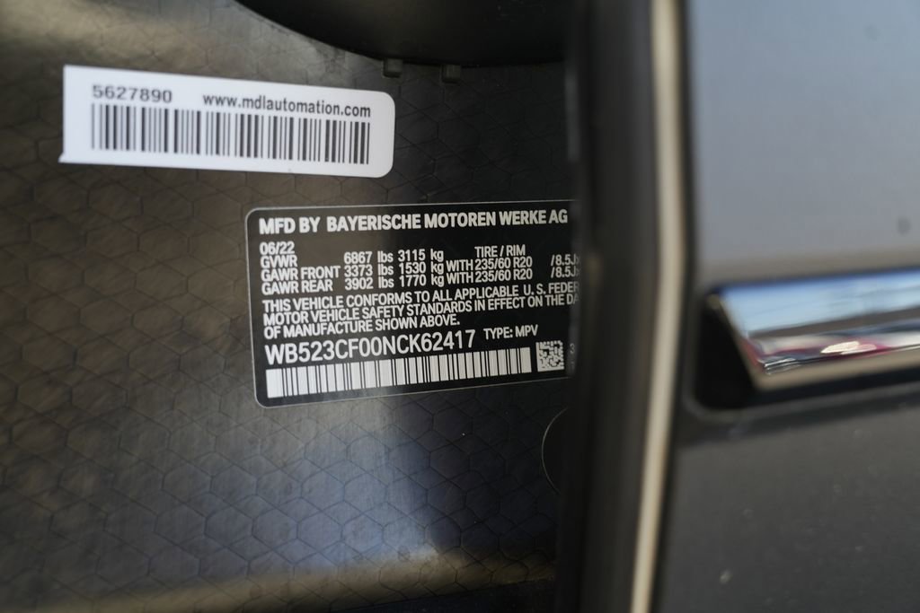 Used 2022 BMW iX xDrive50 w/ Premium Package image 63