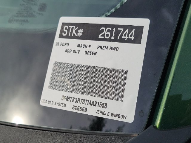 New 2026 Ford Mustang Mach-E Premium w/ Technology Package RWD image 25