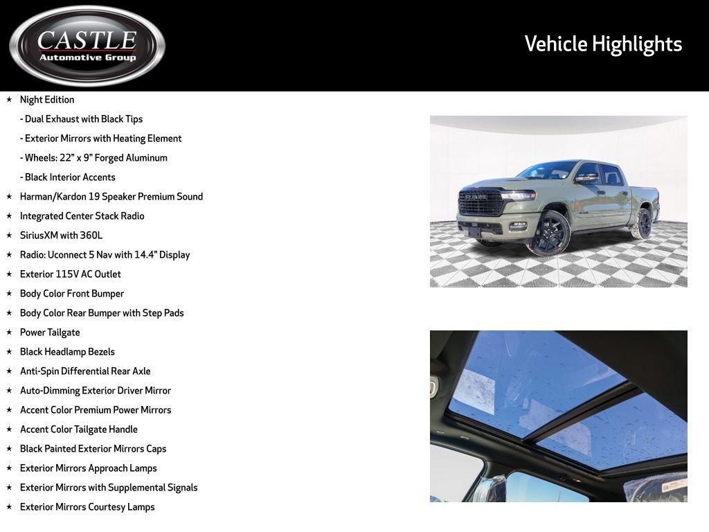 New 2026 RAM 1500 Laramie w/ Night Edition AWD/4WD image 10