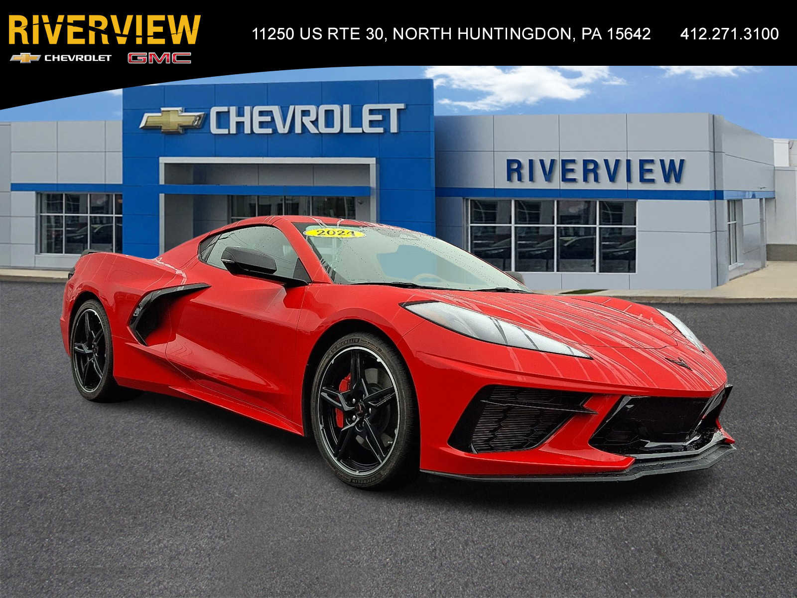 Used 2024 Chevrolet Corvette Stingray Preferred Cpe w/ Z51 Performance Package