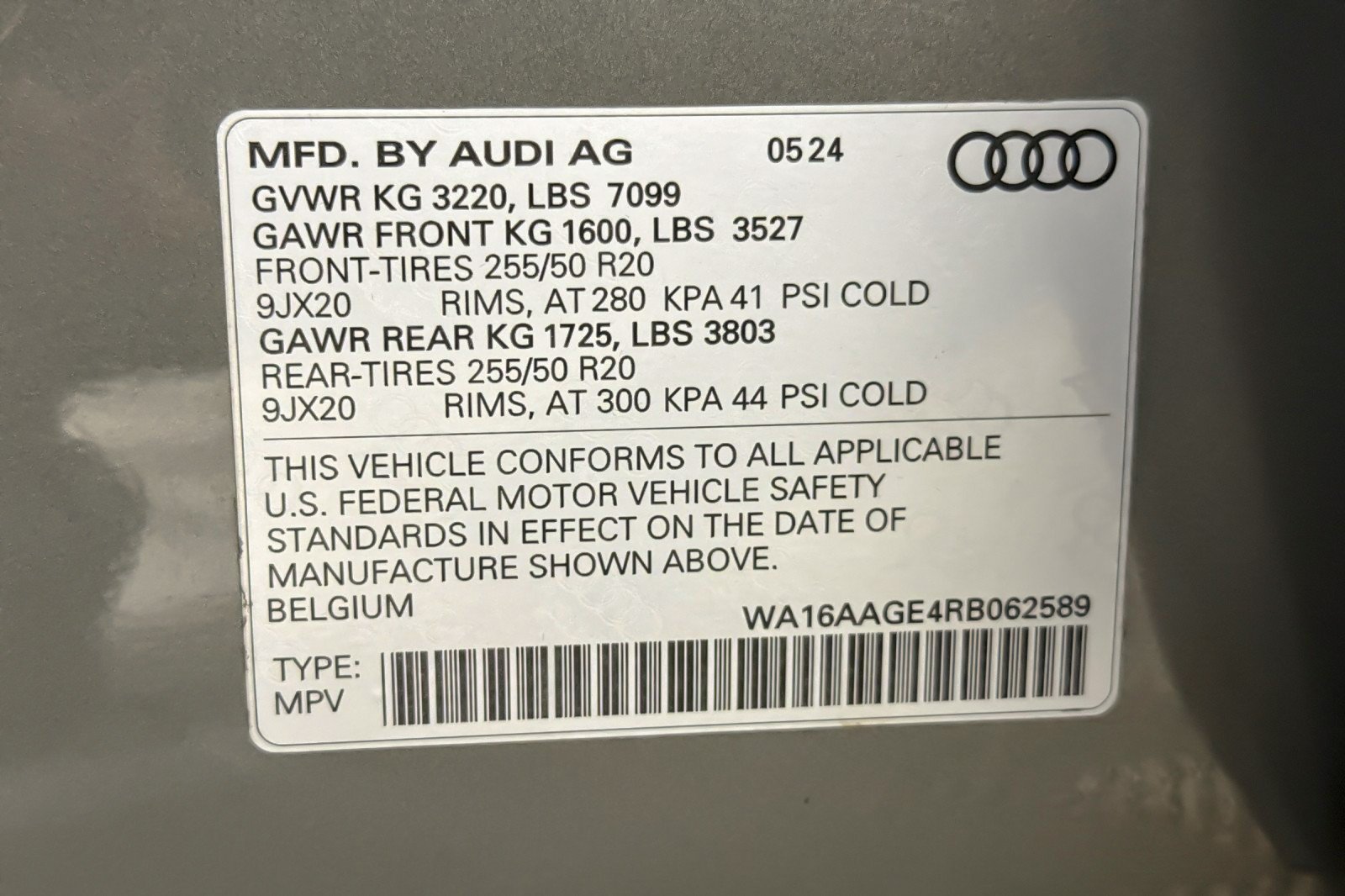 Used 2024 Audi Q8 e-tron Prestige w/ Prestige Package AWD/4WD image 28