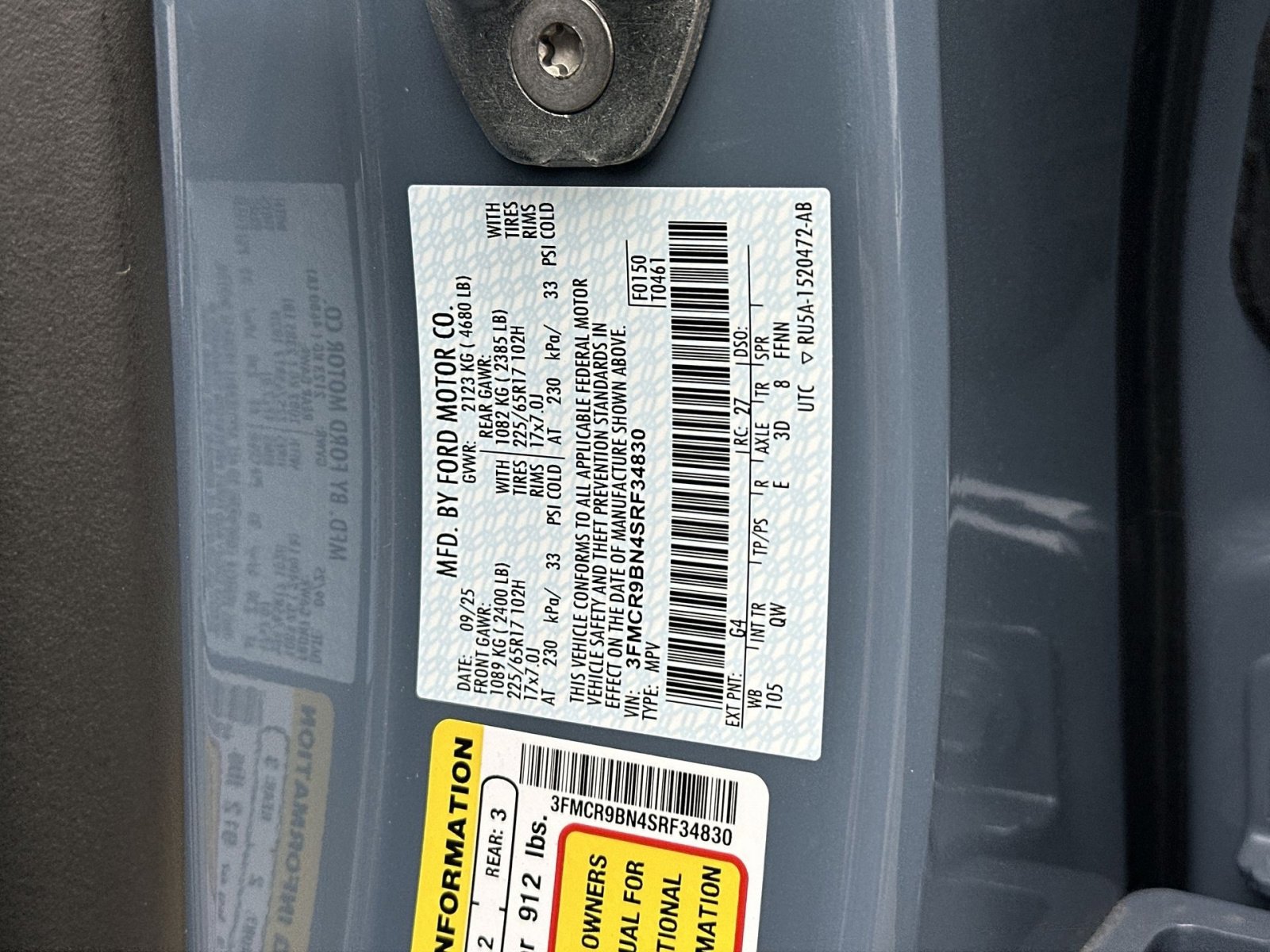 New 2025 Ford Bronco Sport Big Bend w/ Convenience Package image 42